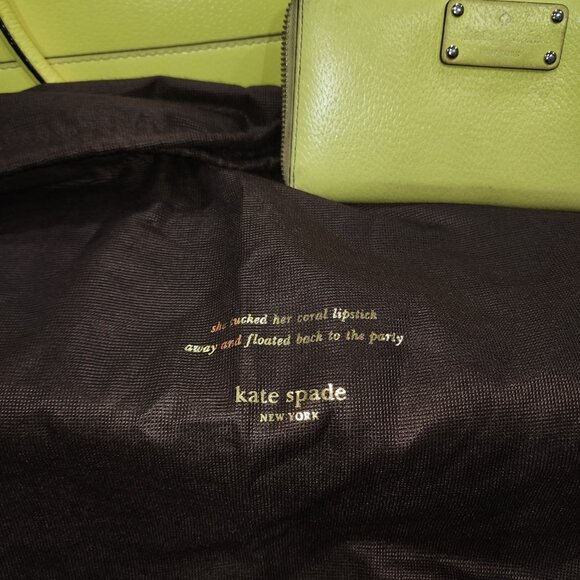 Kate Spade Welleslwy Rachelle Satchel - FREE WALLET & DUST BAG - Picture 10 of 14
